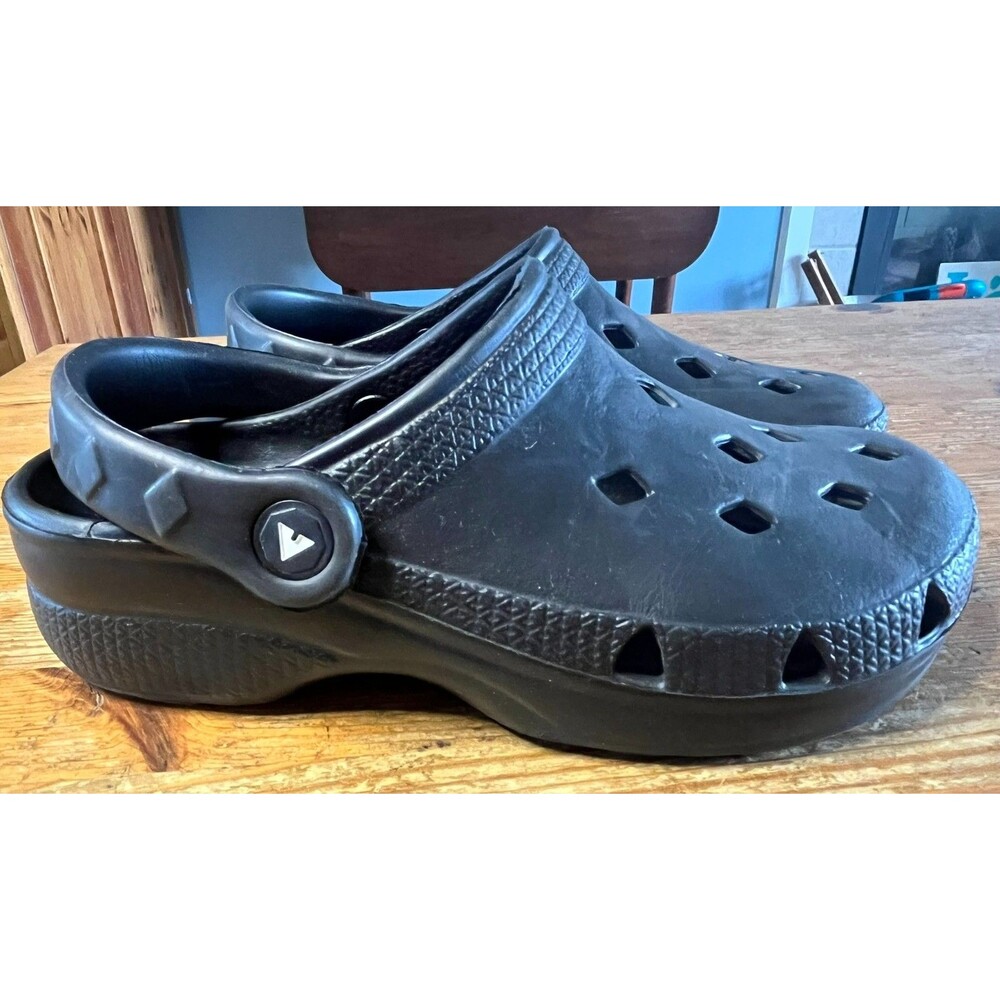 Airwalk Clogs Black Foam Water Slip On Shoes Men's 3 Women's 5